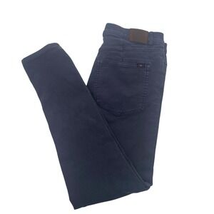 FAHERTY BRAND Mens Blue Chinos Pants Slim Fit Casual Comfort Sz 34 x 29 Stretch